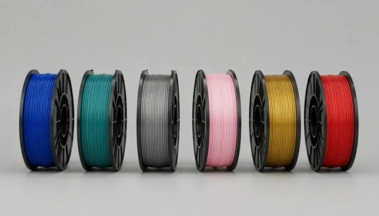 Vacuum-sealed 1kg FilaSource filament spools ready for export