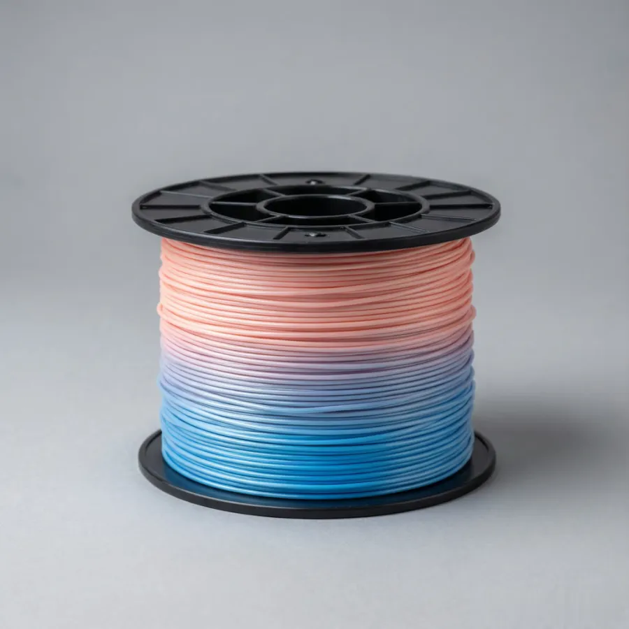 PLA Thermo color-changing filament spool